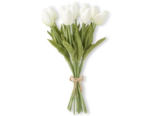 Tulip Bundle, White