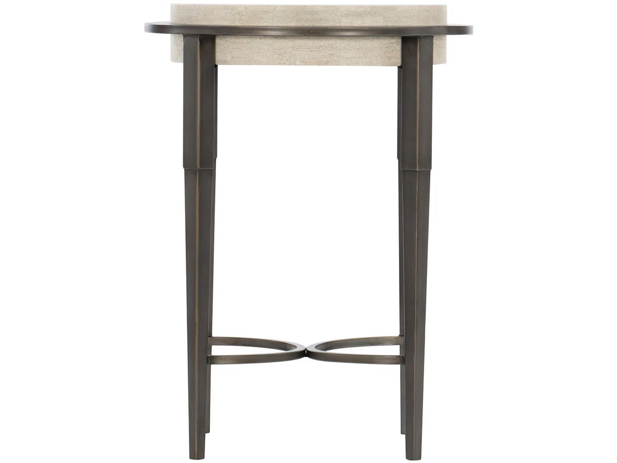Bernhardt Barclay Metal Round Accent Table