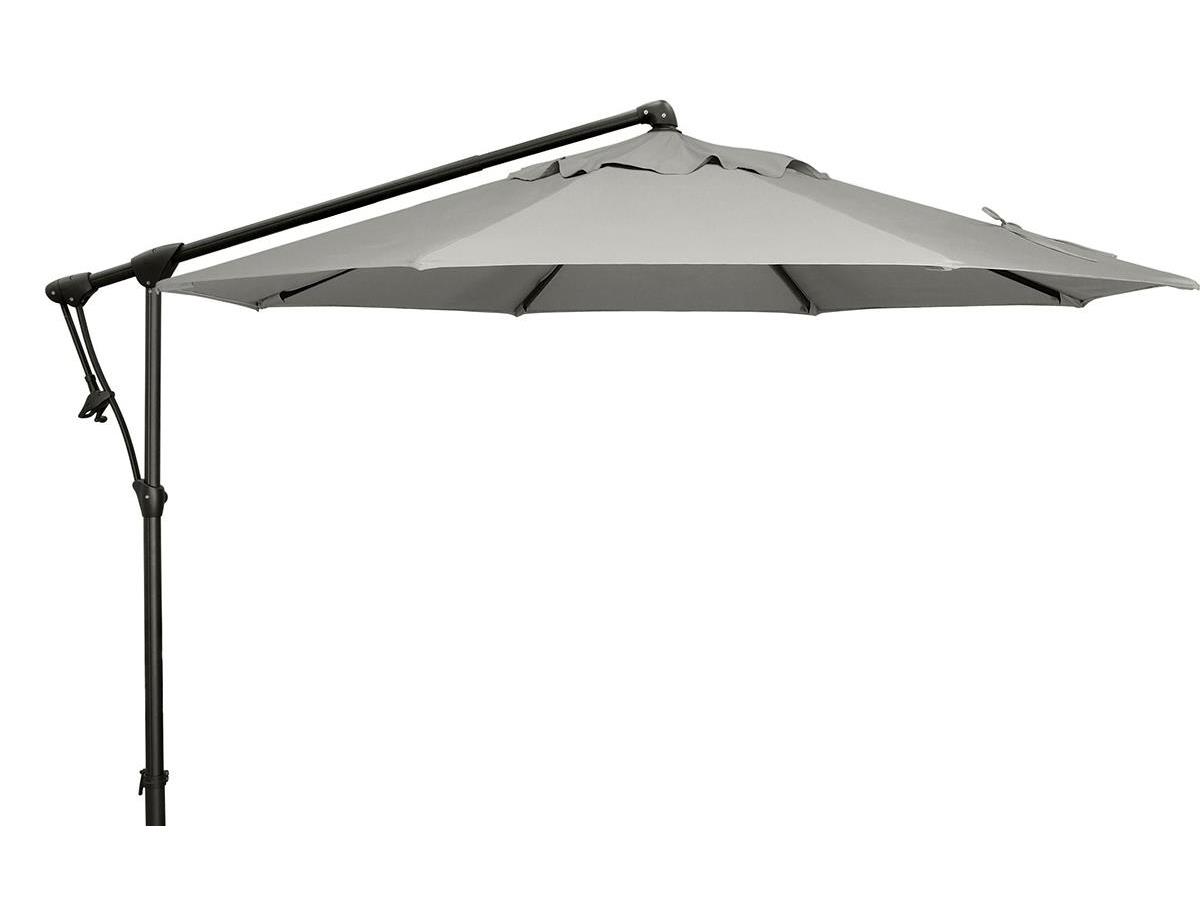 10' Silver Cantilever Umbrella