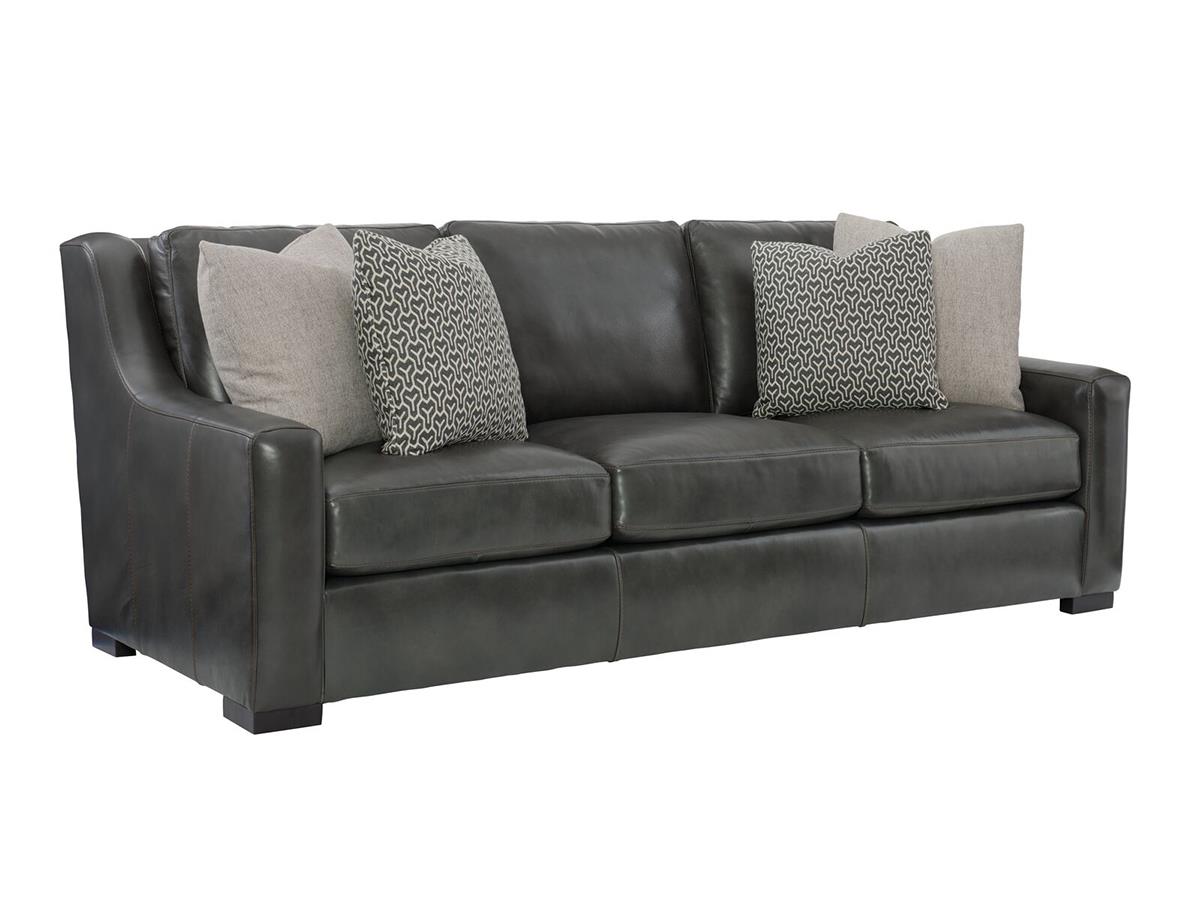 Bernhardt Germain Leather Sofa