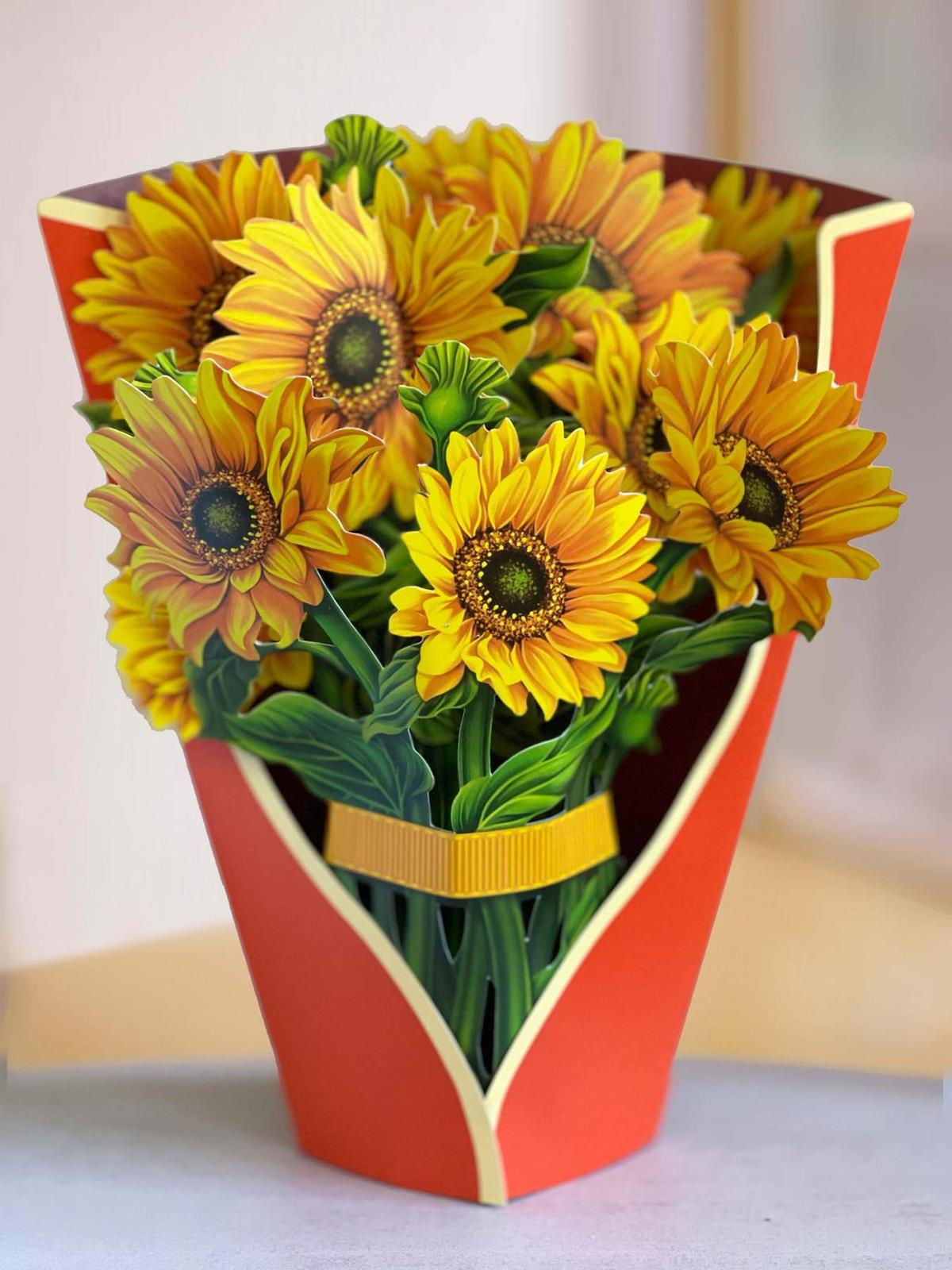 FreshCut Paper Sunflowers