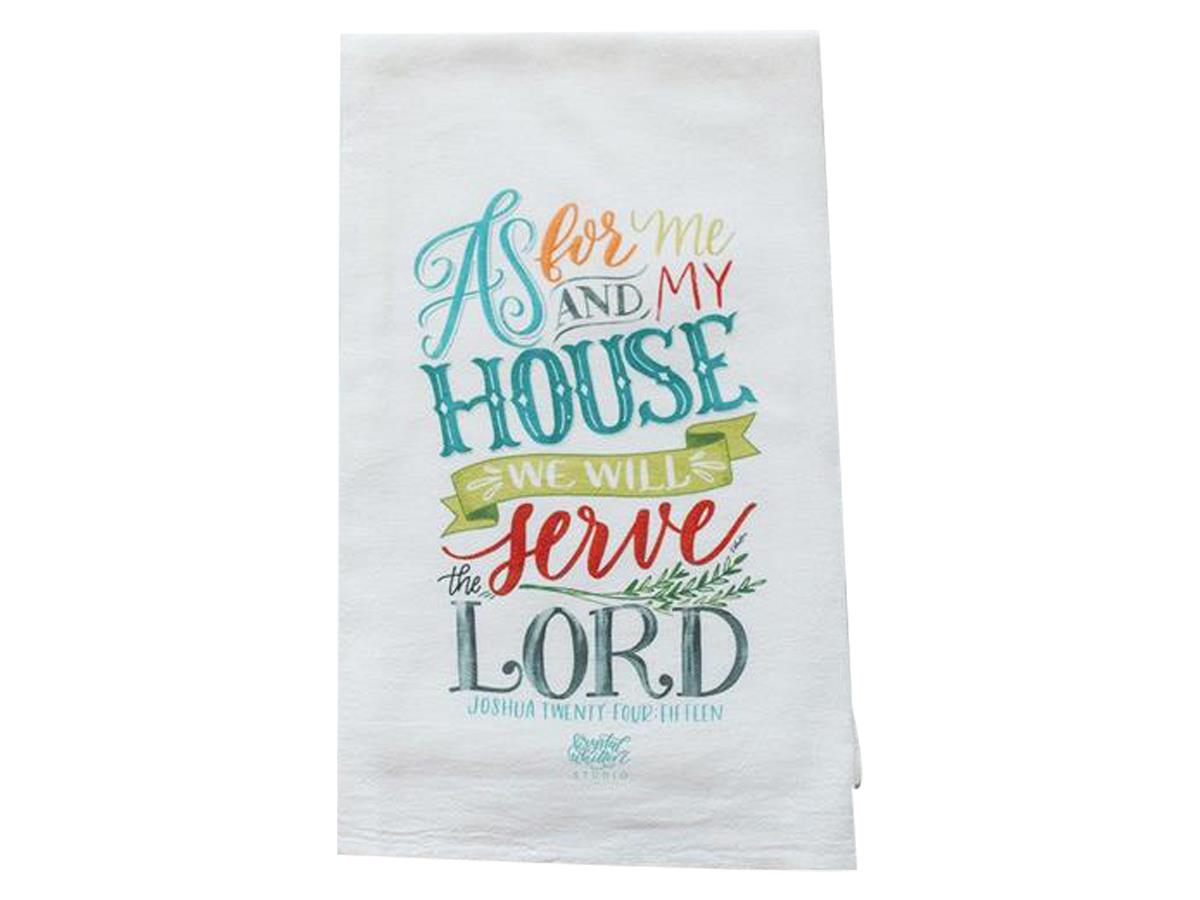 As for Me and My House Tea Towel