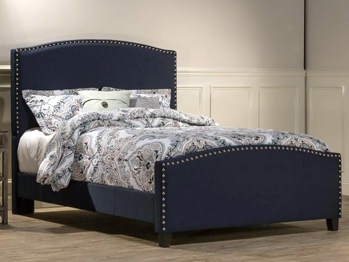 Kerstein Bed, Queen, Navy