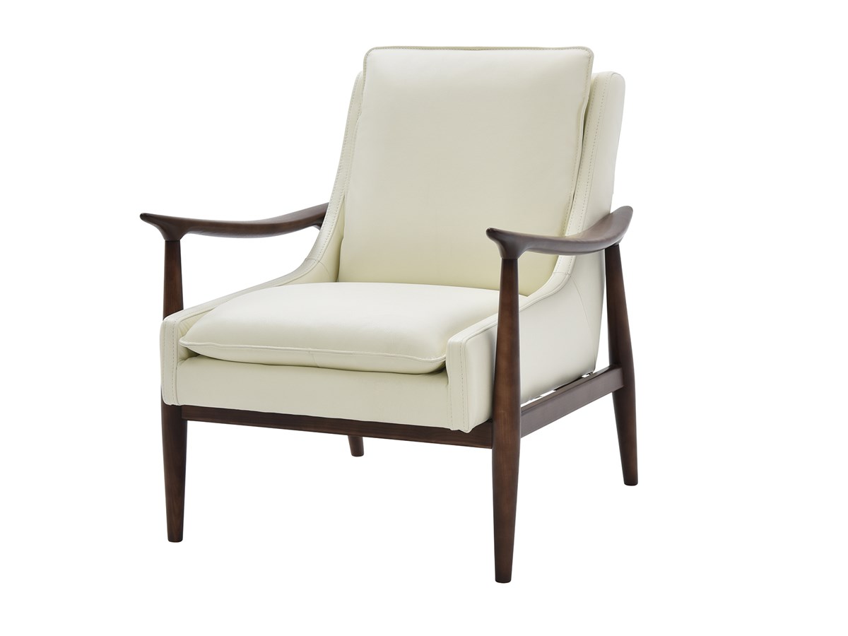 Lucas Top-Grain Leather Accent Chair