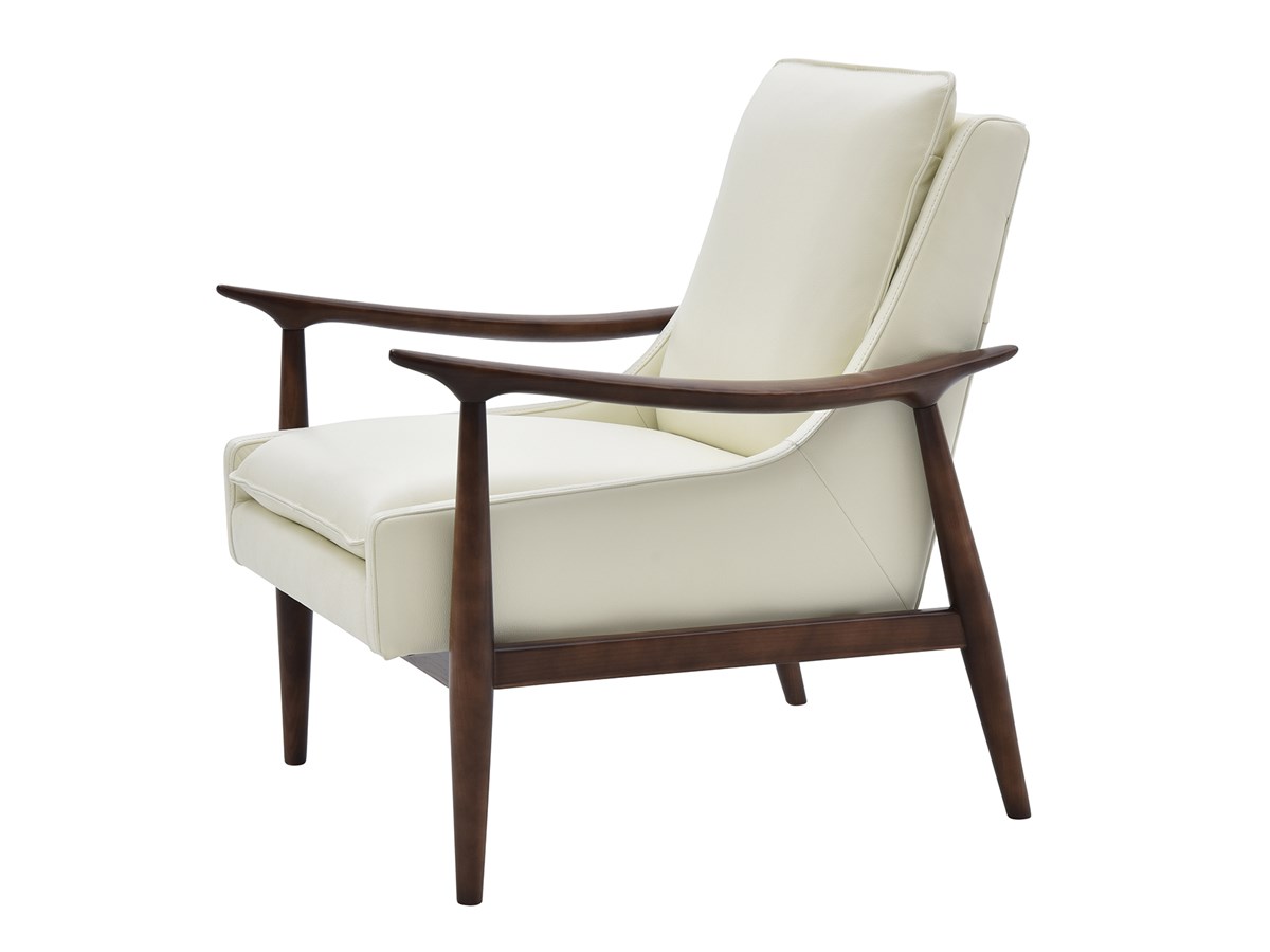 Lucas Top-Grain Leather Accent Chair