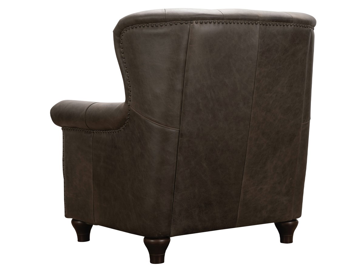 Pulaski Charlie Top-Grain Leather Chair