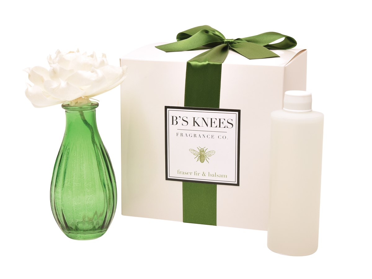 B's Knees Blossom Fragrance Diffuser, Fraser Fir & Balsam