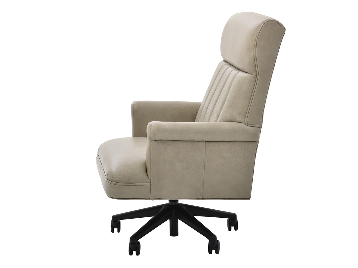 Bradington-Young Eden Top-Grain Leather Desk Chair