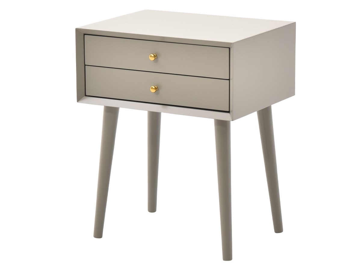 Canterbury Side Table, Gray