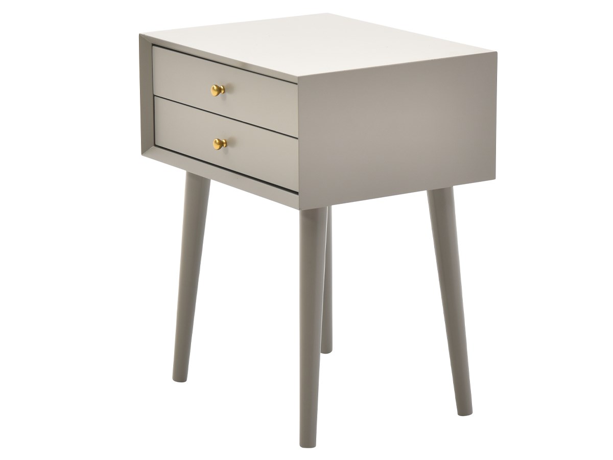Canterbury Side Table, Gray