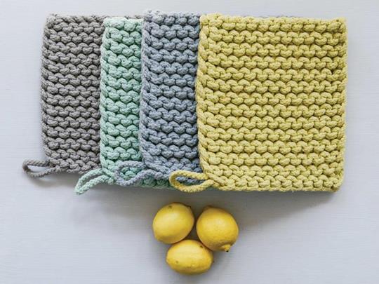 Crocheted Pot Holder, Assorted