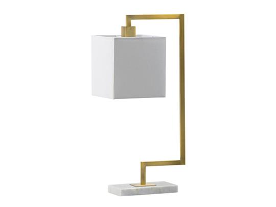 Lamp with Gold Arm